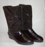 Botte Cuir Fourrure 6510B